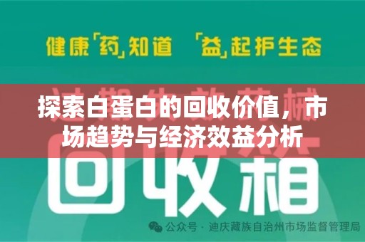 南昌探索白蛋白的回收价值，市场趋势与经济效益分析